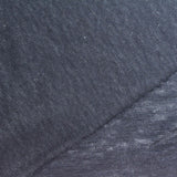 Heather 100% Linen Jersey Knit Fabric, 195 gsm, 160 cm — Navy — photo 1