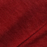 Deep Red Heather Chunky Knit, Polyester — photo 1