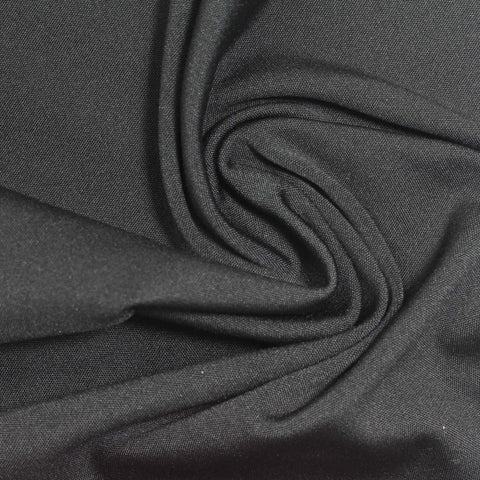 Polyester Stretch Sateen Fabric, 230 gsm, 160 cm — Grey