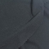 Tencel Lyocell Stretch Rib Knit Fabric, 200 gsm, 158 cm — Navy — photo 1
