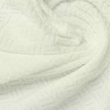 Off-White Geometric-Chevron Jacquard, Polyester — photo 1