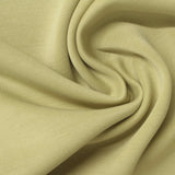Washed Polyester Viscose Stretch Scuba Knit Fabric, 300 gsm, 160 cm — Khaki — photo 1