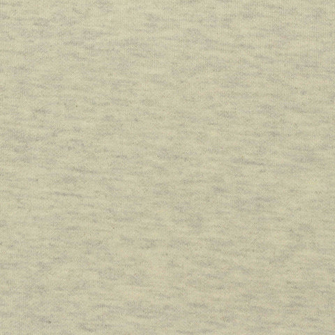 Light Grey Marl Scuba Knit, Cotton