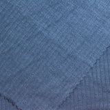 Viscose Stretch Rib Knit Fabric, 220 gsm — Blue — photo 1