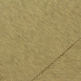 Polyester Viscose Stretch Rib Knit Fabric, 200 gsm, 158 cm — Khaki — photo 1