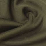 Modal Polyester Stretch Scuba Knit Fabric, 260 gsm, 165 cm — Khaki — photo 1
