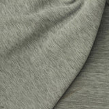 Grey Marl Interlock Knit, Poly-Spandex — photo 1