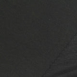 Polyester Stretch Jersey Knit Fabric, 190 gsm, 165 cm — Black — photo 1