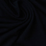 Viscose Stretch Jersey Knit Fabric, 148 gsm, 170 cm — Black — photo 1