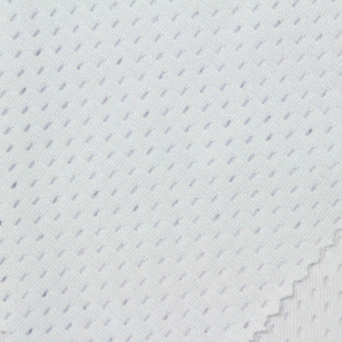 100% Polyester Warp Knit Fabric, 250 gsm, 150 cm — White