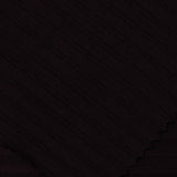 Jacquard Polyester Stretch Knit Fabric, 260 gsm, 150 cm — Black — photo 1