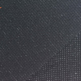 Cotton Polyester Metallic Waffle Knit Fabric, 180 gsm, 160 cm — Black — photo 1