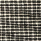 Black Textured-Check Crepe, Poly-Viscose — photo 1
