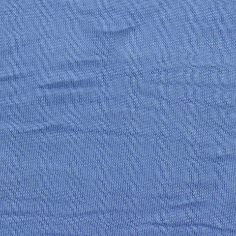 Polyester Stretch Jersey Knit Fabric, 193 gsm, 155 cm — Blue