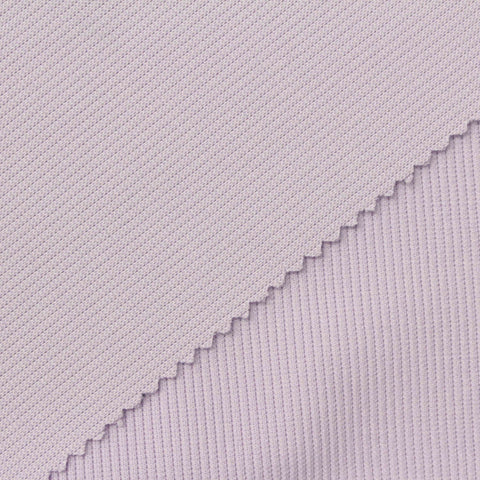 Polyester Stretch Rib Knit Fabric, 390 gsm, 115 cm — Purple