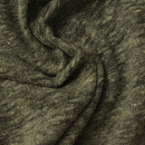 Dark Green Marl Jersey Knit, Cotton-Poly, 178 gsm — photo 1