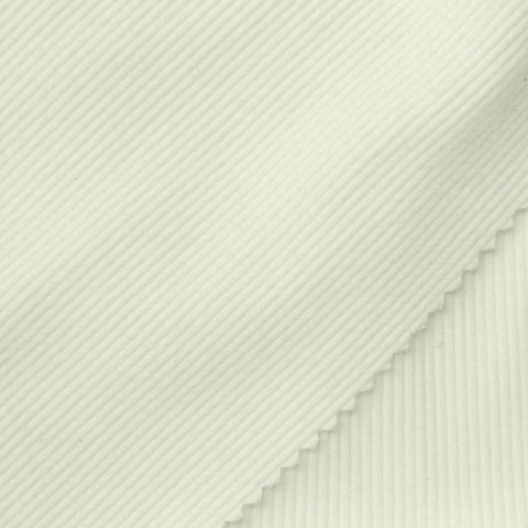 Off-White Ribbed Rib Knit, Polyester