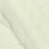 Cream Tone-on-Tone Jacquard, Polyester, 390 gsm — photo 1