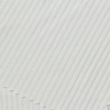 100% Polyester Rib Knit Fabric, 97 gsm, 150 cm — White — photo 1