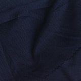 Navy Textured Waffle Knit, Polyester — photo 1