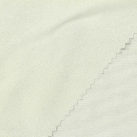 Polyester Acetate Blend Stretch Jersey Knit Fabric, 155 gsm, 155 cm — Beige