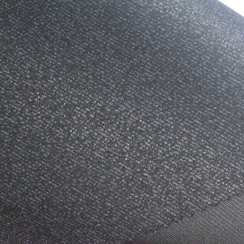 Polyester Viscose Blend Stretch Ponte Knit Fabric, 380 gsm, 158 cm — Grey