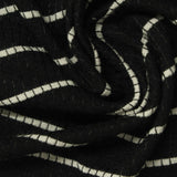 Black Lines Crepe, Poly-Viscose — photo 1