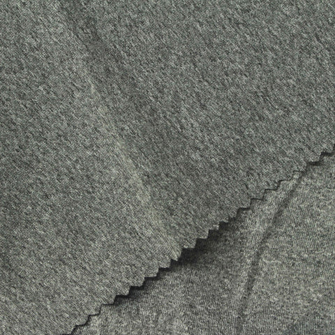 Grey Marl Jersey Knit, Polyester, 250 gsm, 160 cm, ref EF-271456