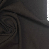 Polyester Stretch Milk Silk Knit Fabric, 230 gsm, 160 cm — Black — photo 1