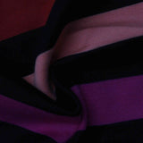 Pink Diagonal-Stripe Ponte Knit — photo 1