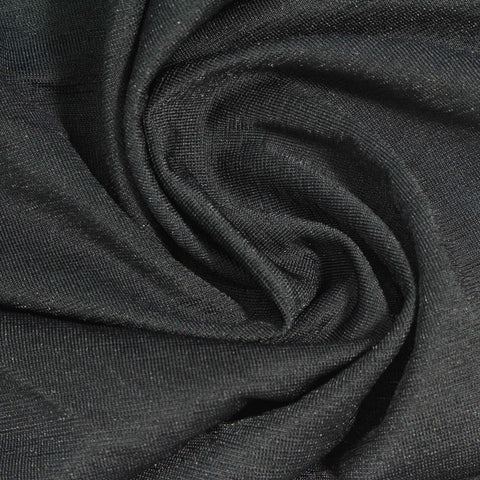 Polyester Stretch Jersey Knit Fabric, 170 gsm — Grey