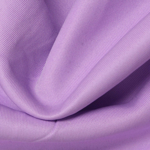 Polyester Stretch Scuba Knit Fabric, 300 gsm, 175 cm — Purple