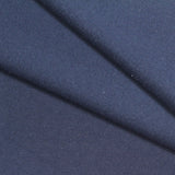 Viscose Nylon Stretch Ponte Knit Fabric, 335 gsm, 155 cm — Navy — photo 1