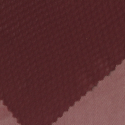 Burgundy Marl Mesh, Nylon