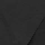 Brushed Nylon Stretch Woven Fabric, 240 gsm, 140 cm — Black — photo 1