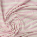 Pink Diagonal-Stripe Knit, Viscose — photo 1