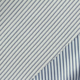 Printed Polyester Stretch Satin Fabric, 85 gsm, 145 cm — Blue — photo 1