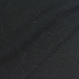 Cotton Polyester Stretch Jersey Knit Fabric, 160 gsm, 180 cm — Black — photo 1