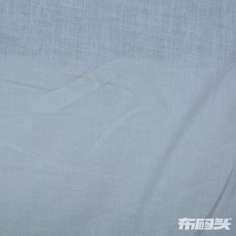 100% Cotton Voile Fabric, 69 gsm — Blue