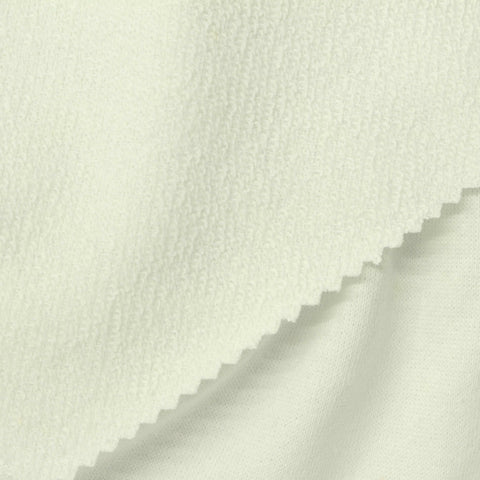 100% Cotton French Terry Fabric, 230 gsm, 188 cm — Yellow