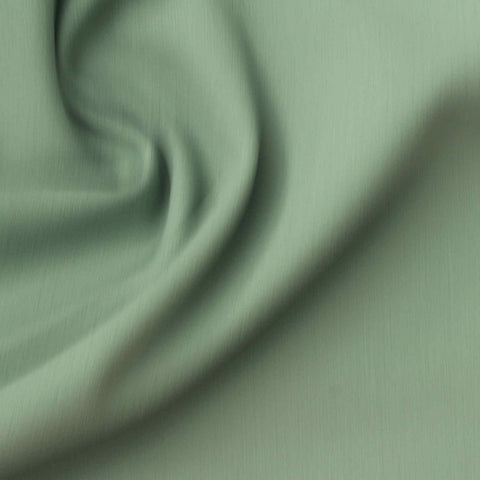 Polyester Stretch Linen-Look Fabric, 210 gsm, 160 cm — Green, ref EF-272921