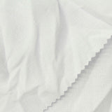 100% Polyester Linen-Look Fabric, 170 gsm, 152 cm — White — photo 1