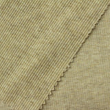 Light Brown Marl Rib Knit, Cotton-Poly — photo 1
