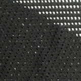100% Polyester Mesh Fabric, 135 gsm, 170 cm — Black — photo 1