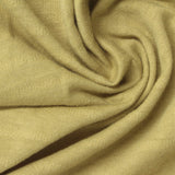 Khaki Horizontal-Stripe Jersey Knit, Cotton — photo 1