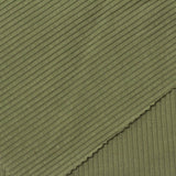 Rib Knit Fabric, 220 gsm, 120 cm — Green — photo 1