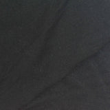 Polyester Stretch Milk Silk Knit Fabric, 165 gsm, 160 cm — Black — photo 1