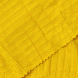 Viscose Stretch Rib Knit Fabric, 250 gsm, 145 cm — Yellow — photo 1