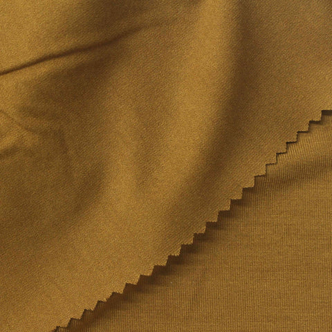 Viscose Stretch Jersey Knit Fabric, 240 gsm, 175 cm — Khaki