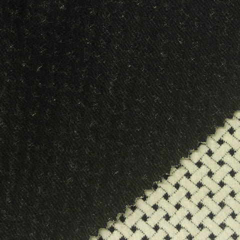 Cream Geometric Jacquard, Poly-Viscose, 280 gsm